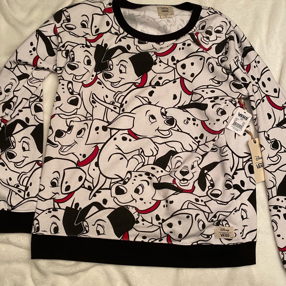 Disney Vans 101 Dalmatians sweatshirt